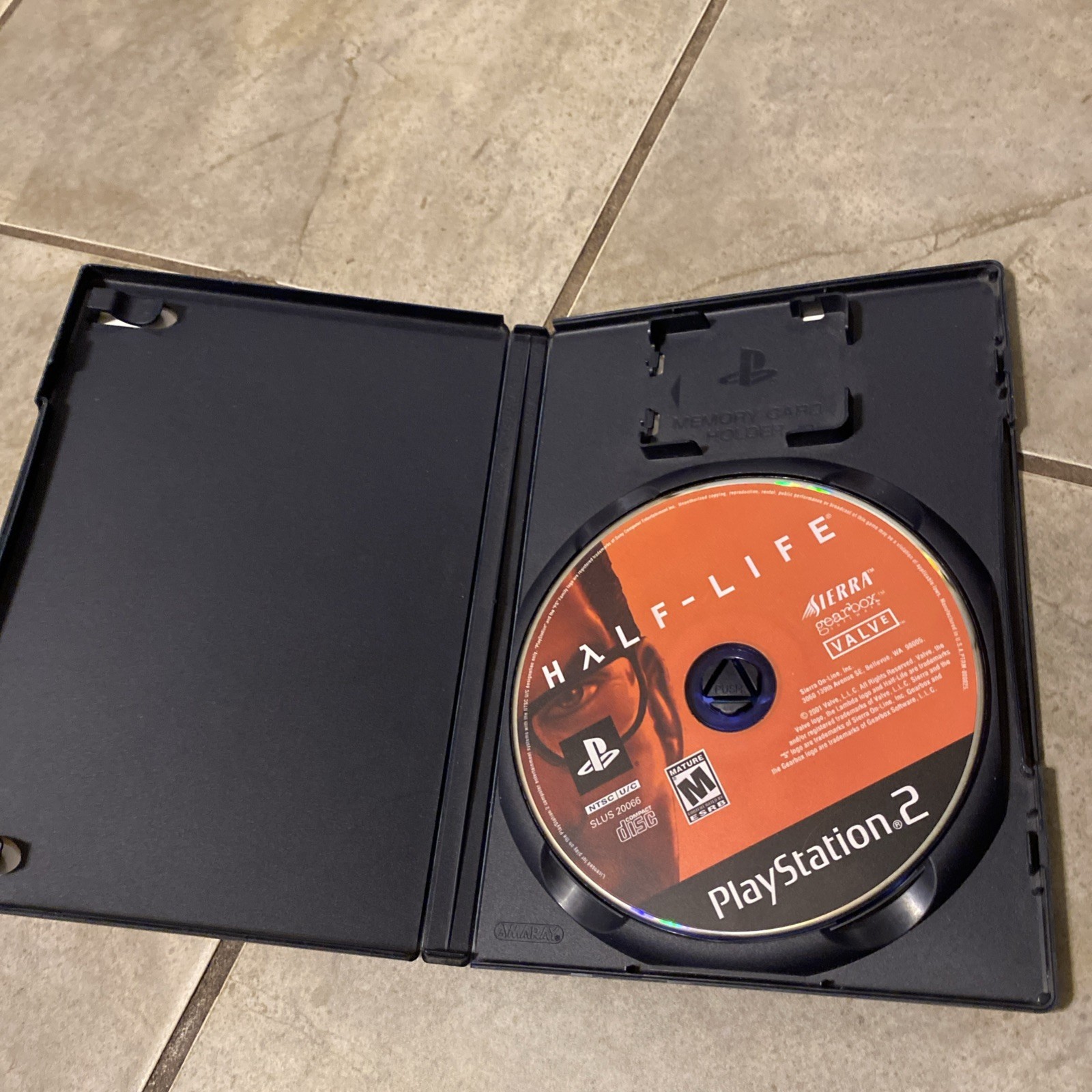 Half-Life Sony PlayStation 2 PS2, 2001 TESTED No Manual