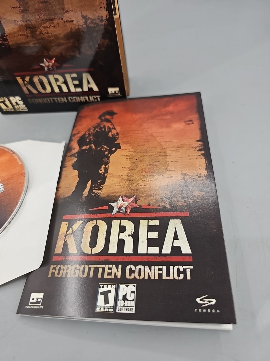 Korea Forgotten CONFLICT PC Computer Cd-Rom Original