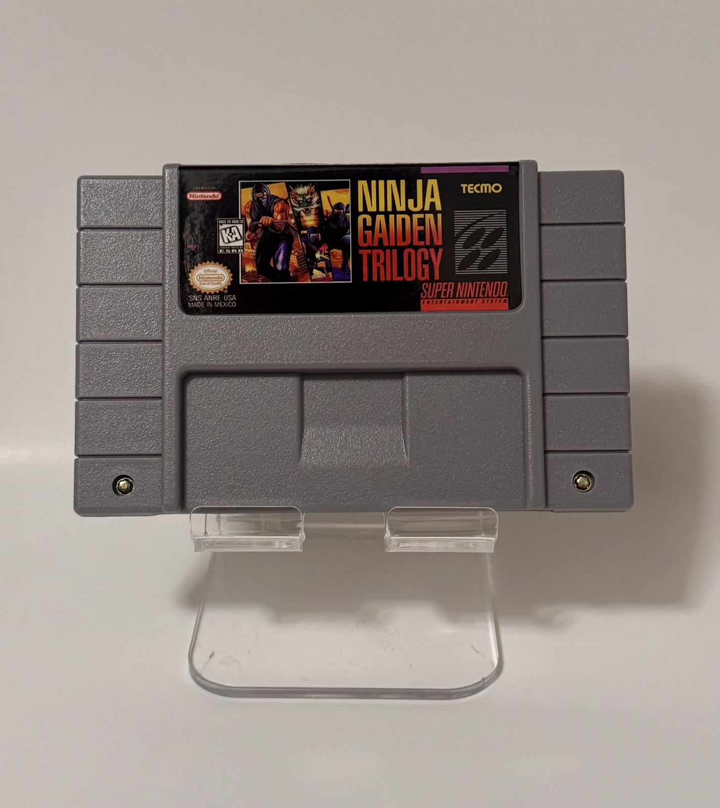 Ninja Gaiden Trilogy For Super Nintendo SNES US Version