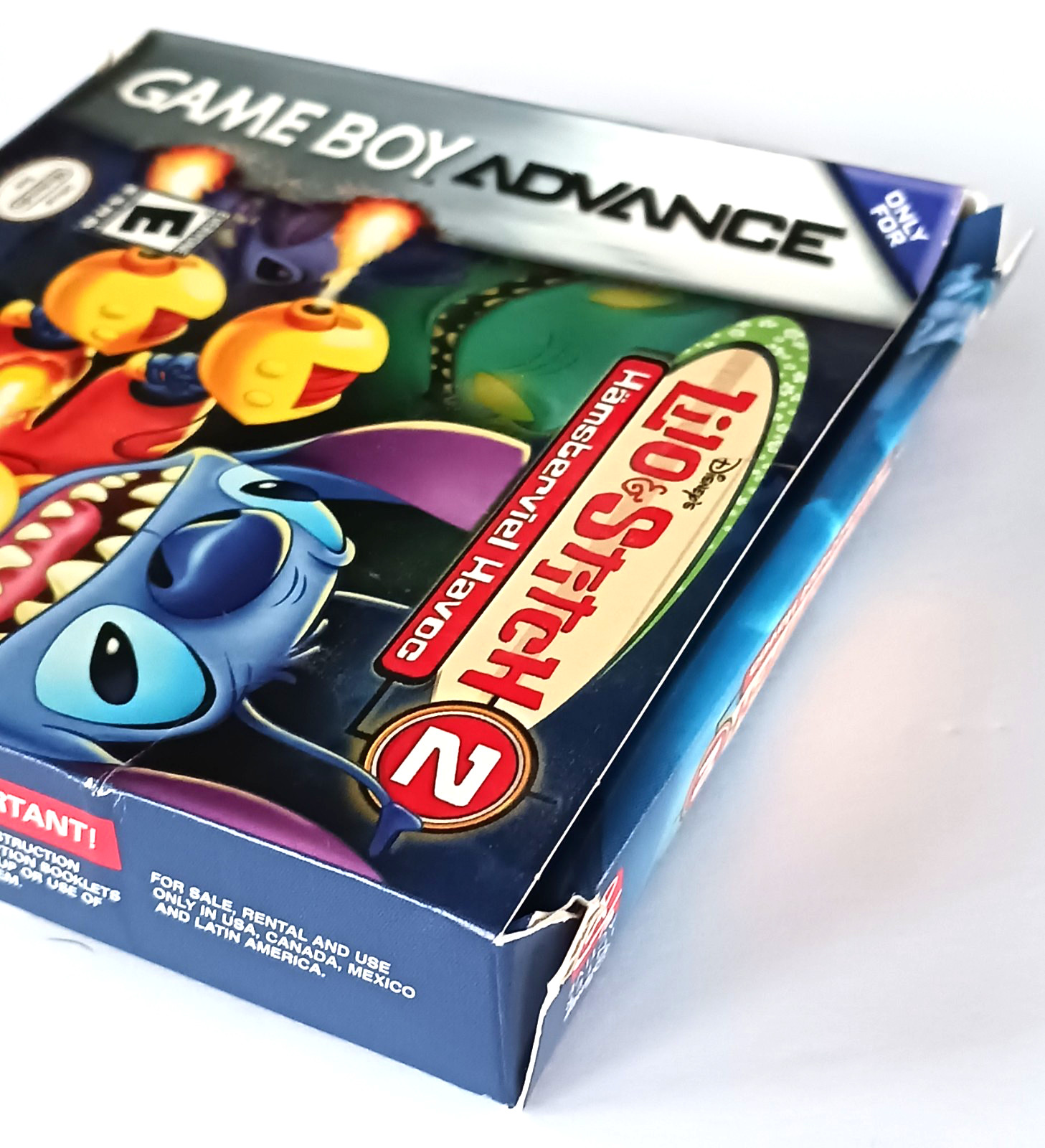 Lilo & Stitch 2 Hamsterviel Havoc Gameboy Advance Video Game Disney GBA