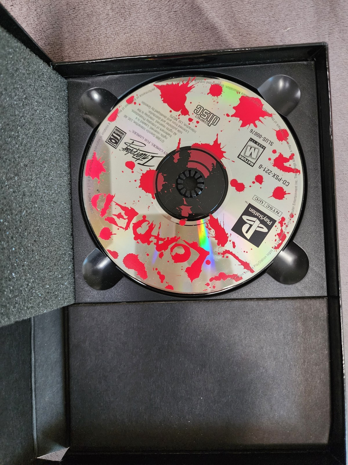 Sony PlayStation 1 Loaded Longbox PS1 Playstation One PSX Sony No Manual