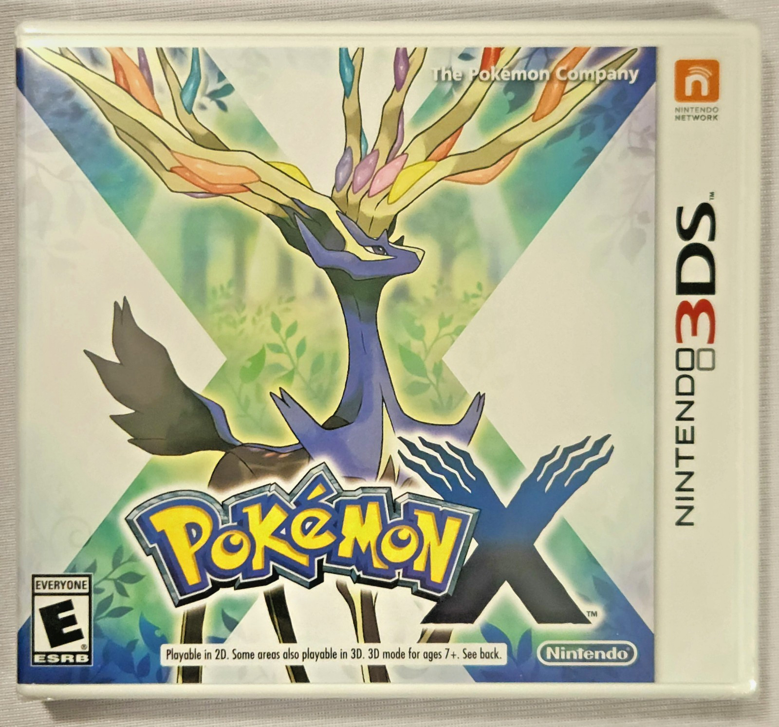 Pokemon X Nintendo 3DS 2013 Brand New Factory Sealed 1st/Early Print USA Version