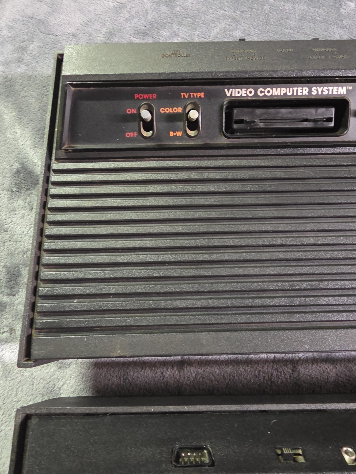 Atari 2600 X2 Video Computer System Model CX-2600 A Console Only PARTS/UNTESTED