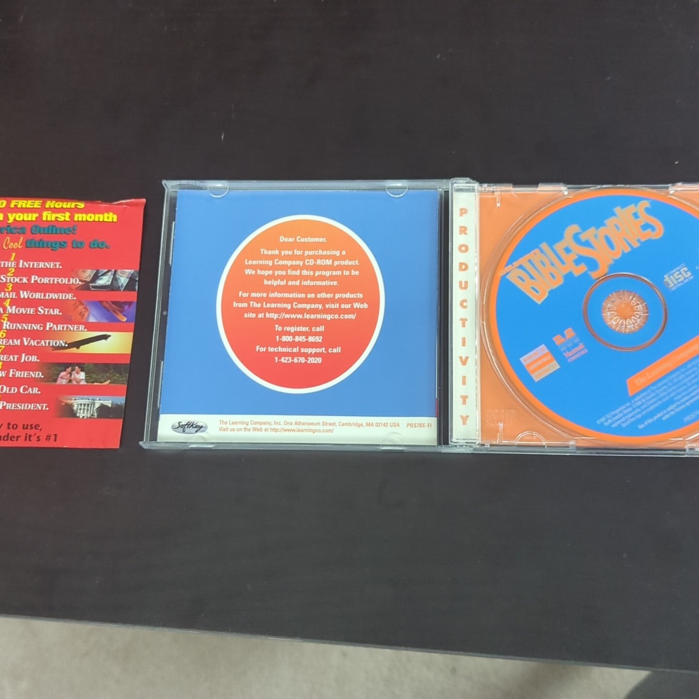 The Learning Company. Children’s Bible Stories CDrom. Productivity ages 3-8