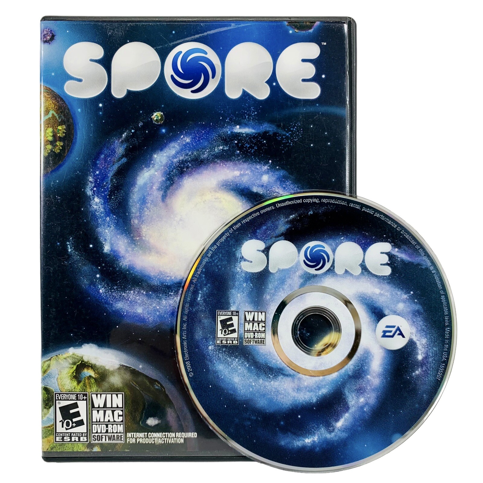 Spore w/ Creature Creator and Creep & Cute (2008) – WIN MAC DVD-ROM Video Game