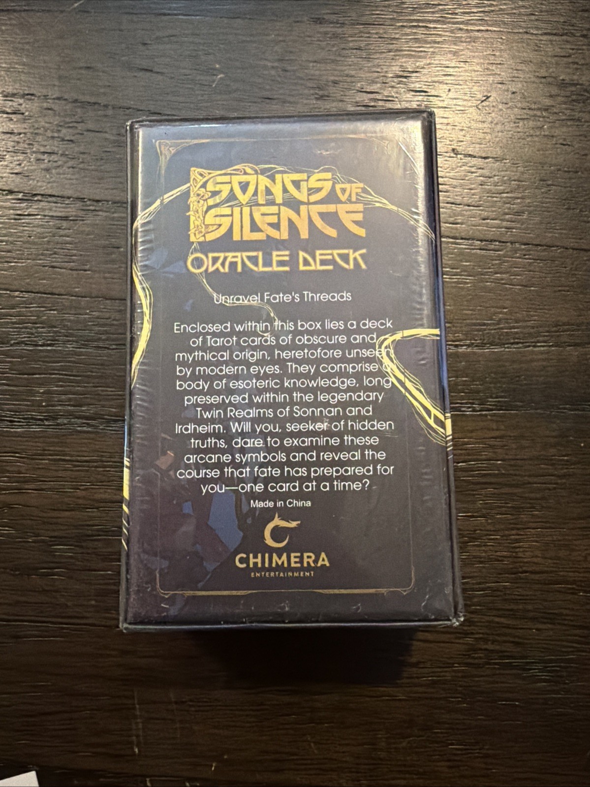 SONGS OF SILENCE KICKSTARTER WORDBRINGER PHYSICAL CE