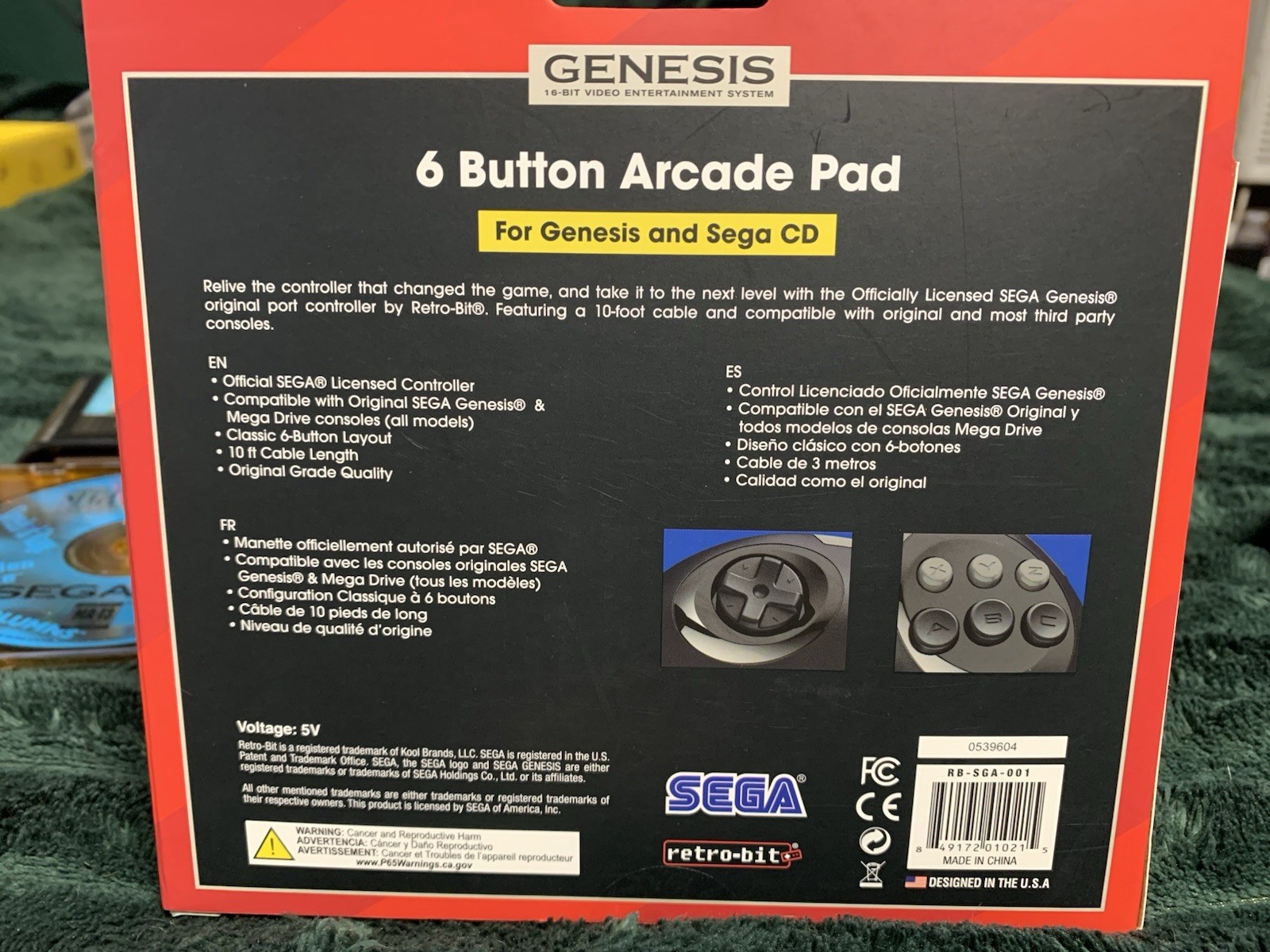 Sega Cdx Tested Working With Two Controllers 2 Games And Cables