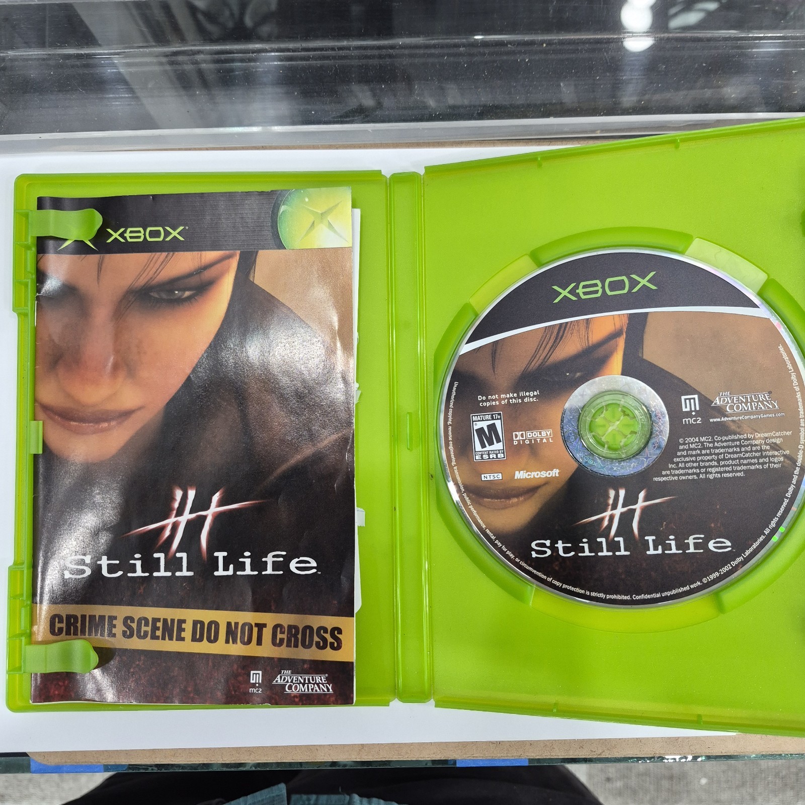 Still Life (Microsoft Xbox, 2005) Manual Included
