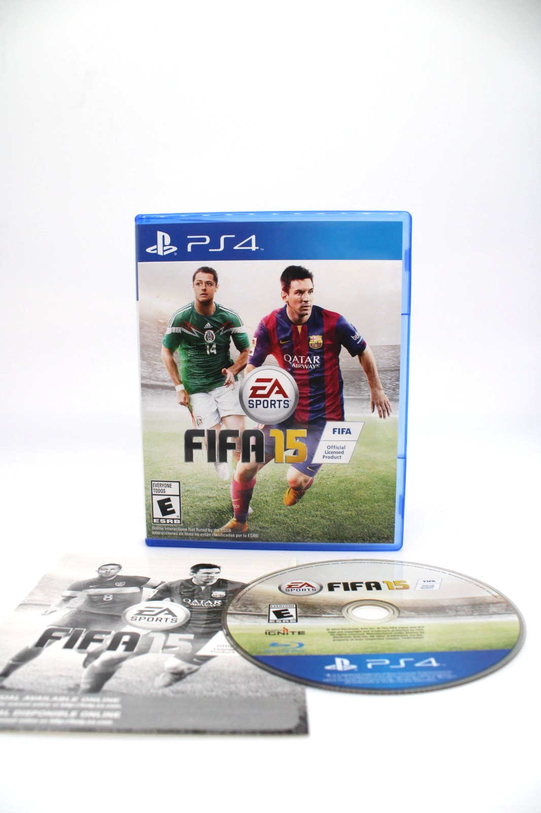 Refurbished PS4 FIFA 15 2015 Javier Hernandez Chicharito Mexico Alt Cover Mint