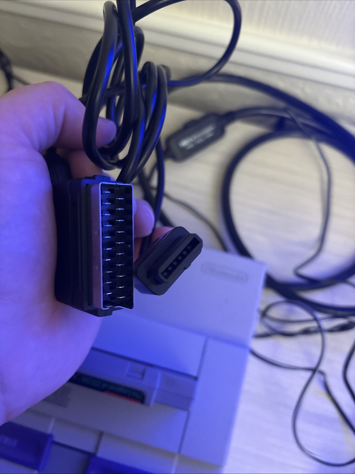 SNES AUTHENTIC Super Nintendo Bundle with Zelda, cables, controller, and more!!!