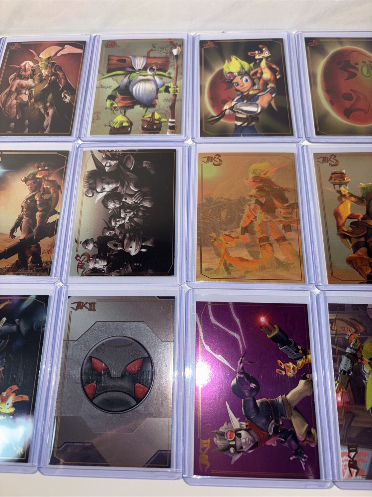 Limited Run Games Jak & Daxter Precursor Legacy Foil Trading Cards 2 3 Full Set