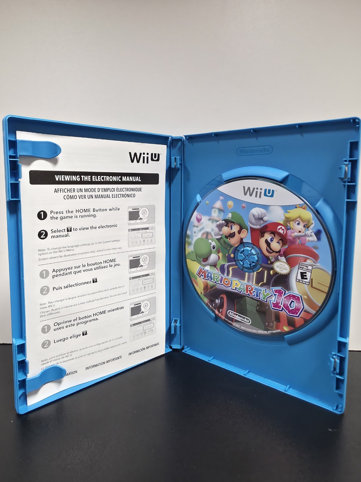 Nintendo Wii U Mario Party 10 USED/UNTESTED