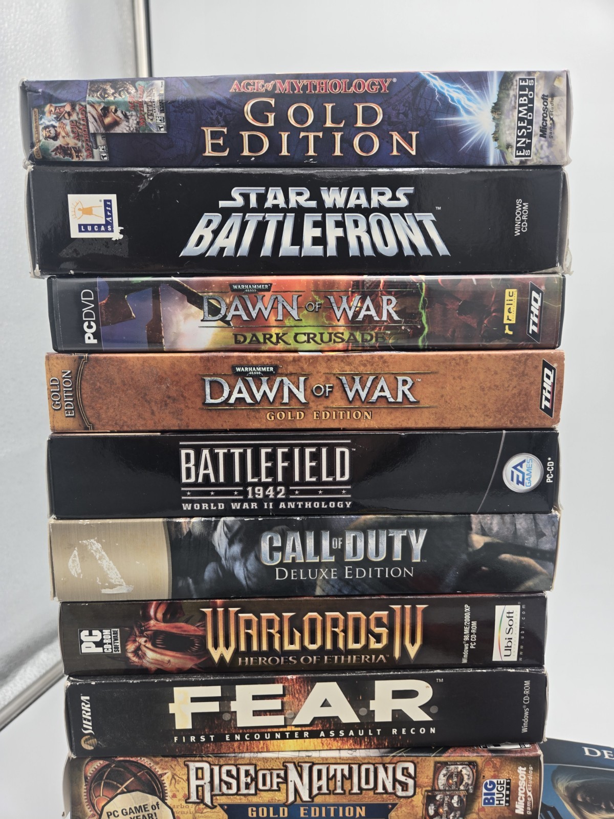 PC BIG BOX LOT Of 16 / NICE Collection Popular Titles.. Sealed & Used
