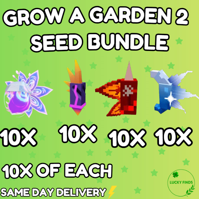 🔥Grow a Garden 2 Roblox✨Seed Bundle ( All Included ) | Fast & Easy