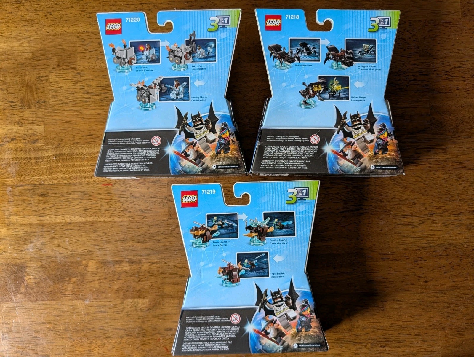 Lego Dimensions Lord Of The Rings Lot Legolas Gollum Gimli 71218 71219 71220