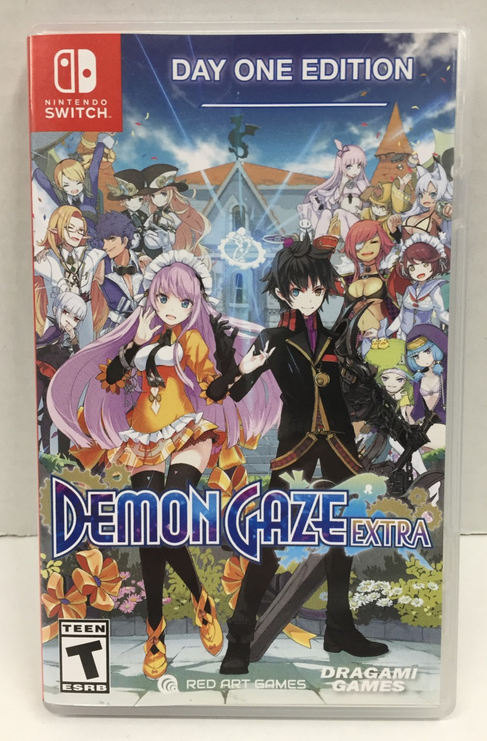 DEMON GAZE EXTRA Day One Edition NINTENDO SWITCH Bonus OPENED Unplayed MINT