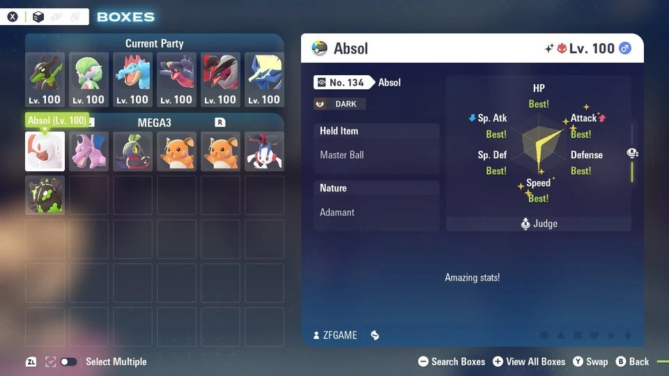 ✨CHOOSE ANY 6IV SHINY MEGA POKEMON🚀POKEMON LEGENDS ZA✨FAST TRADE⚡ALPHA