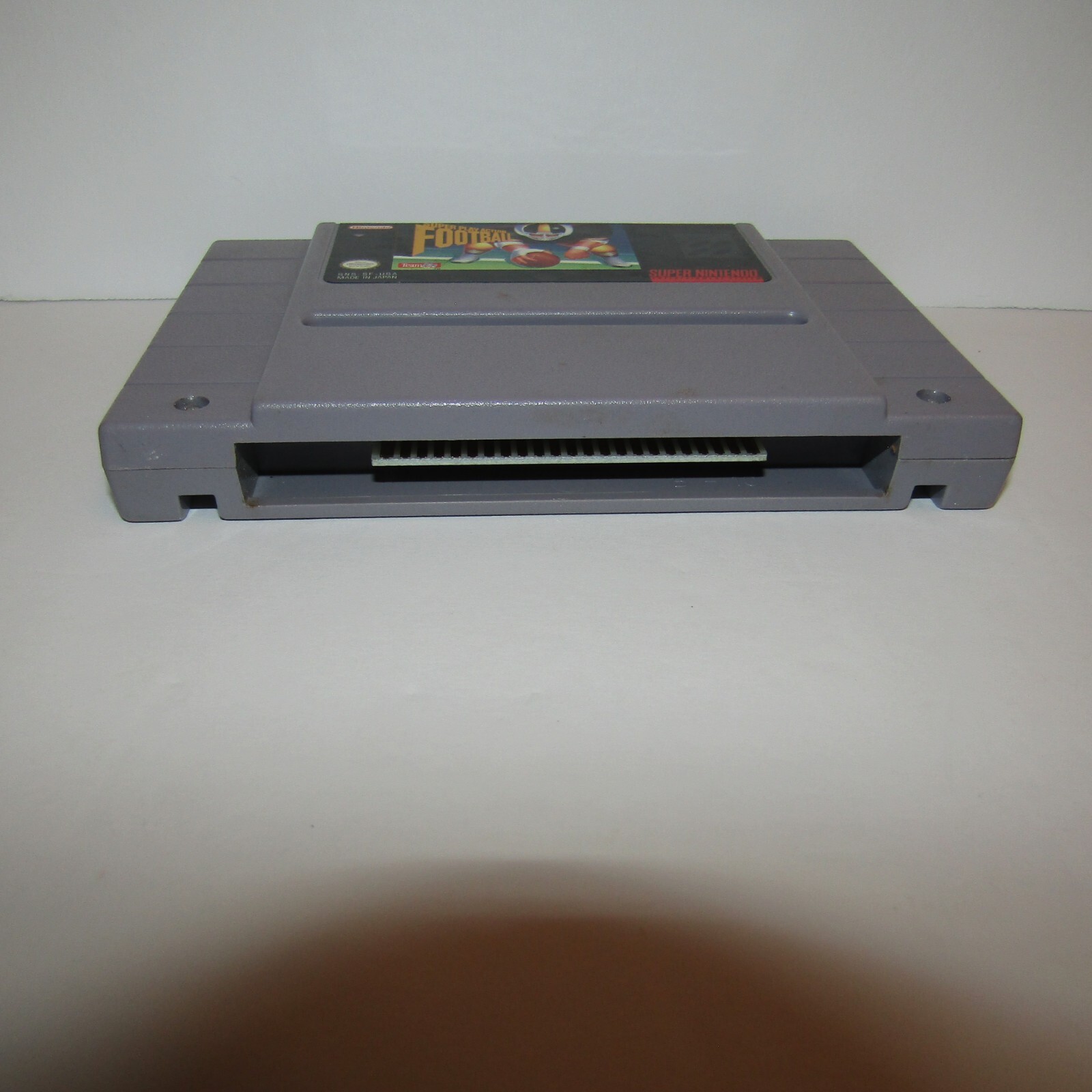 Super Play Action Football Team NFL Super Nintendo w/ Manual Tested & Working