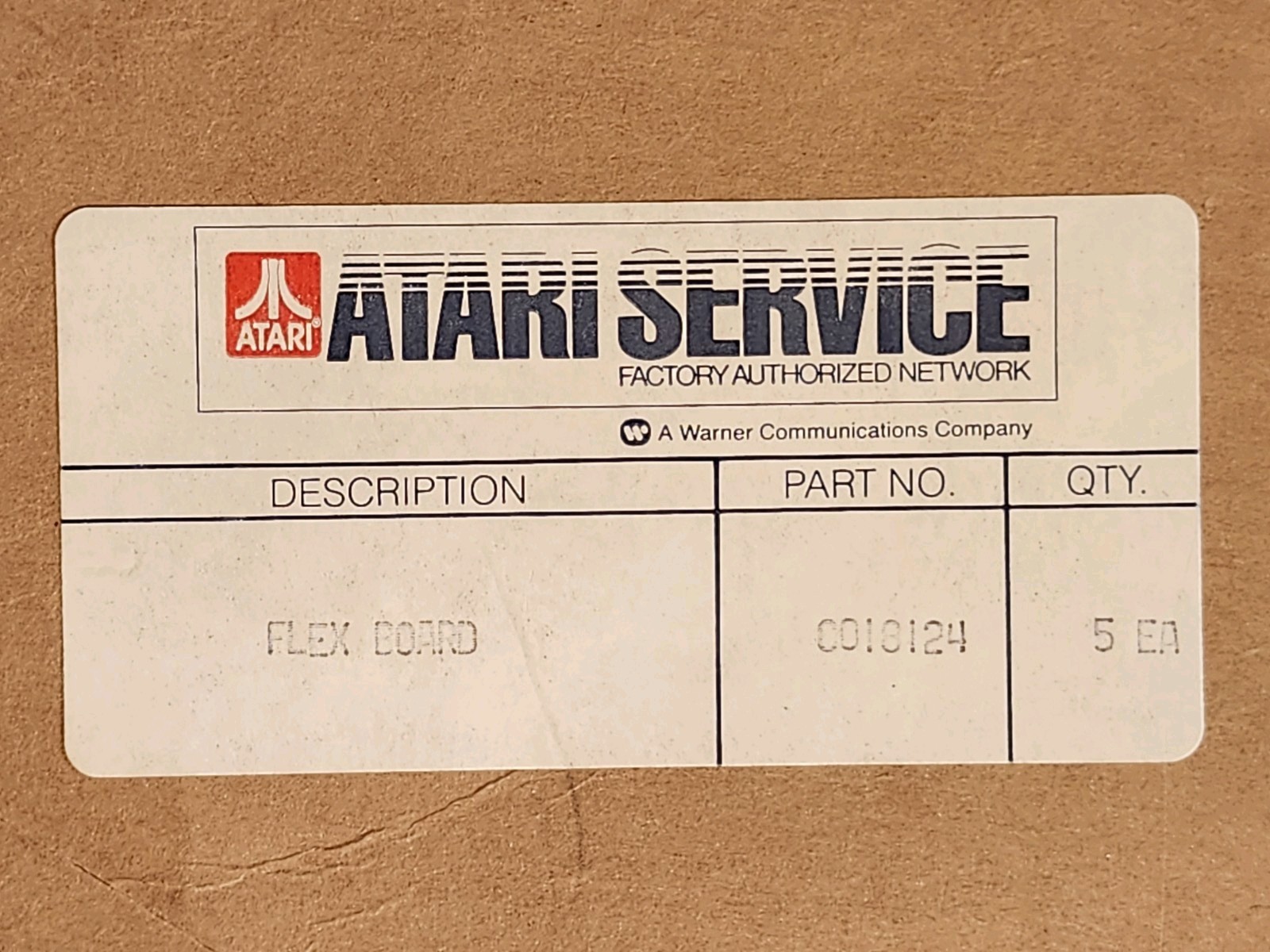 NOS Atari 5200 Controller Flex Keyboard Membrane C001824 Rev7 CX52 – Lot of 5