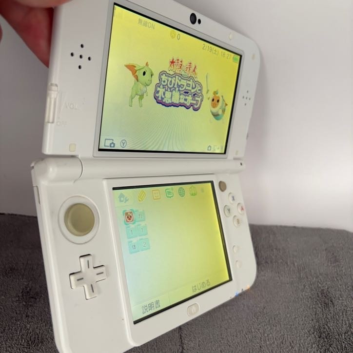 【Excellent5】Nintendo NEW 3DS LL XL Pearl White System Used Game Console From JP