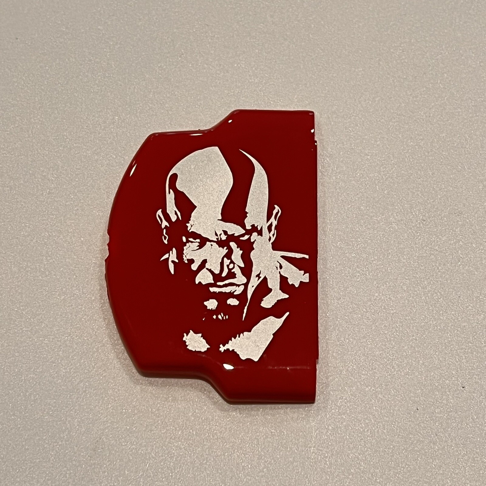Red God Of War Sony PSP 2000 Battery Cover – Kratos