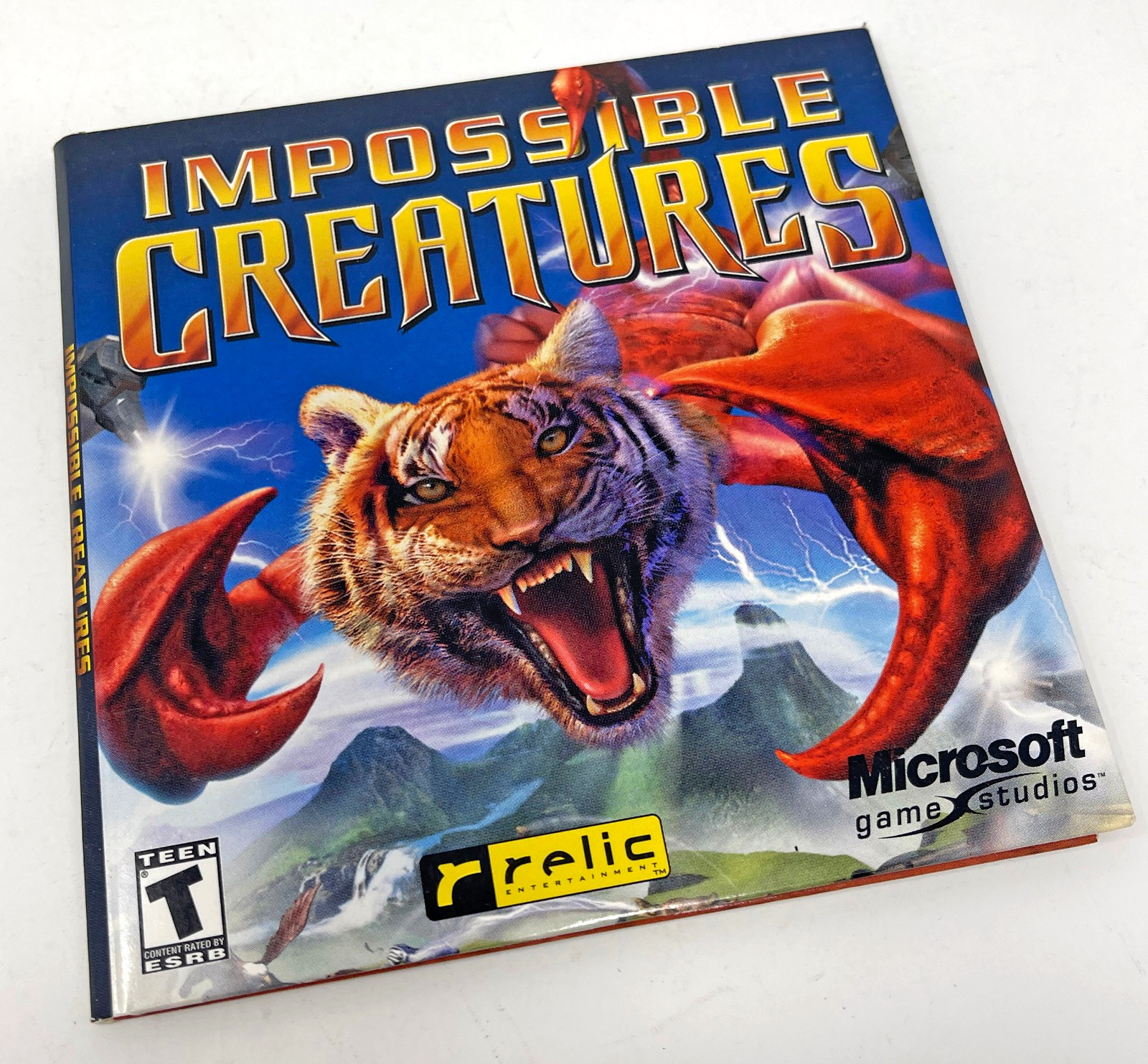 2002 Microsoft/Relic – Impossible Creatures PC Windows XP Used Tested 2 Disc