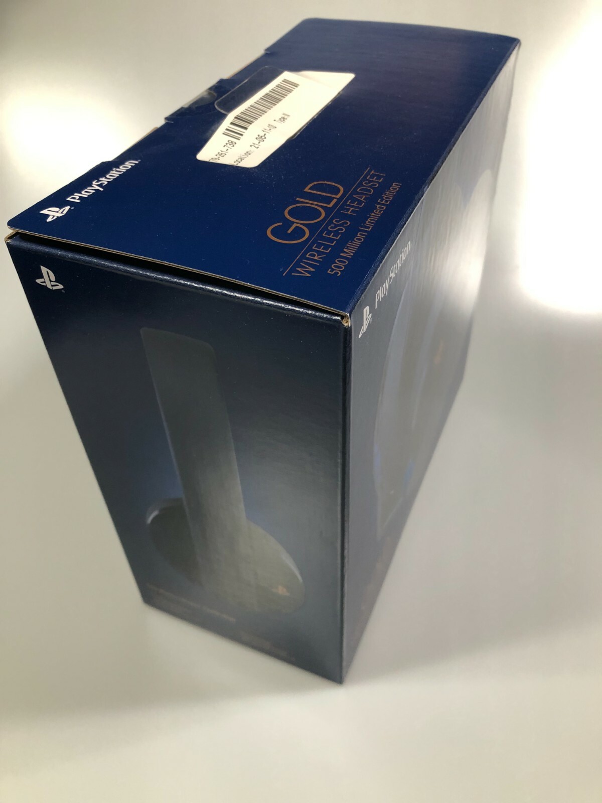 Sony 500 Million Limited Edition Gold Wireless Headset and Controller – NEW