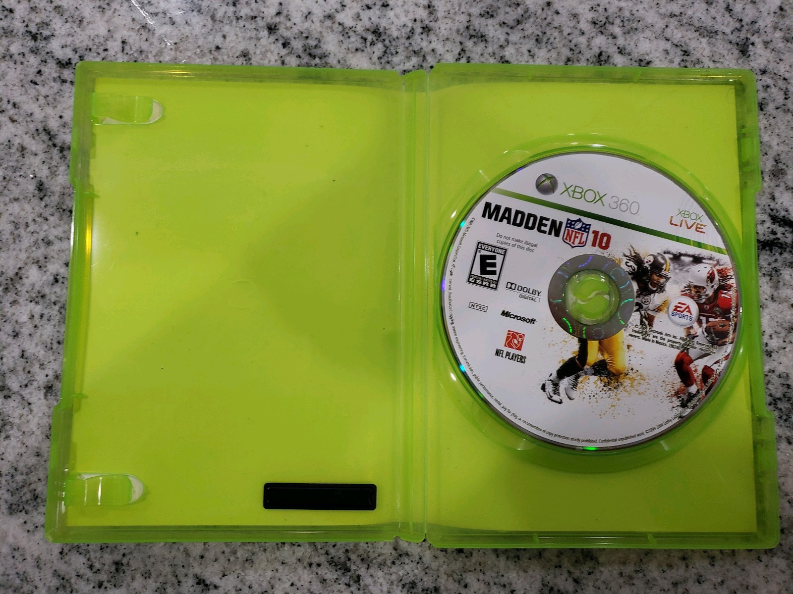 MADDEN NFL 10 Xbox 360 FREE FAST SHIPPING