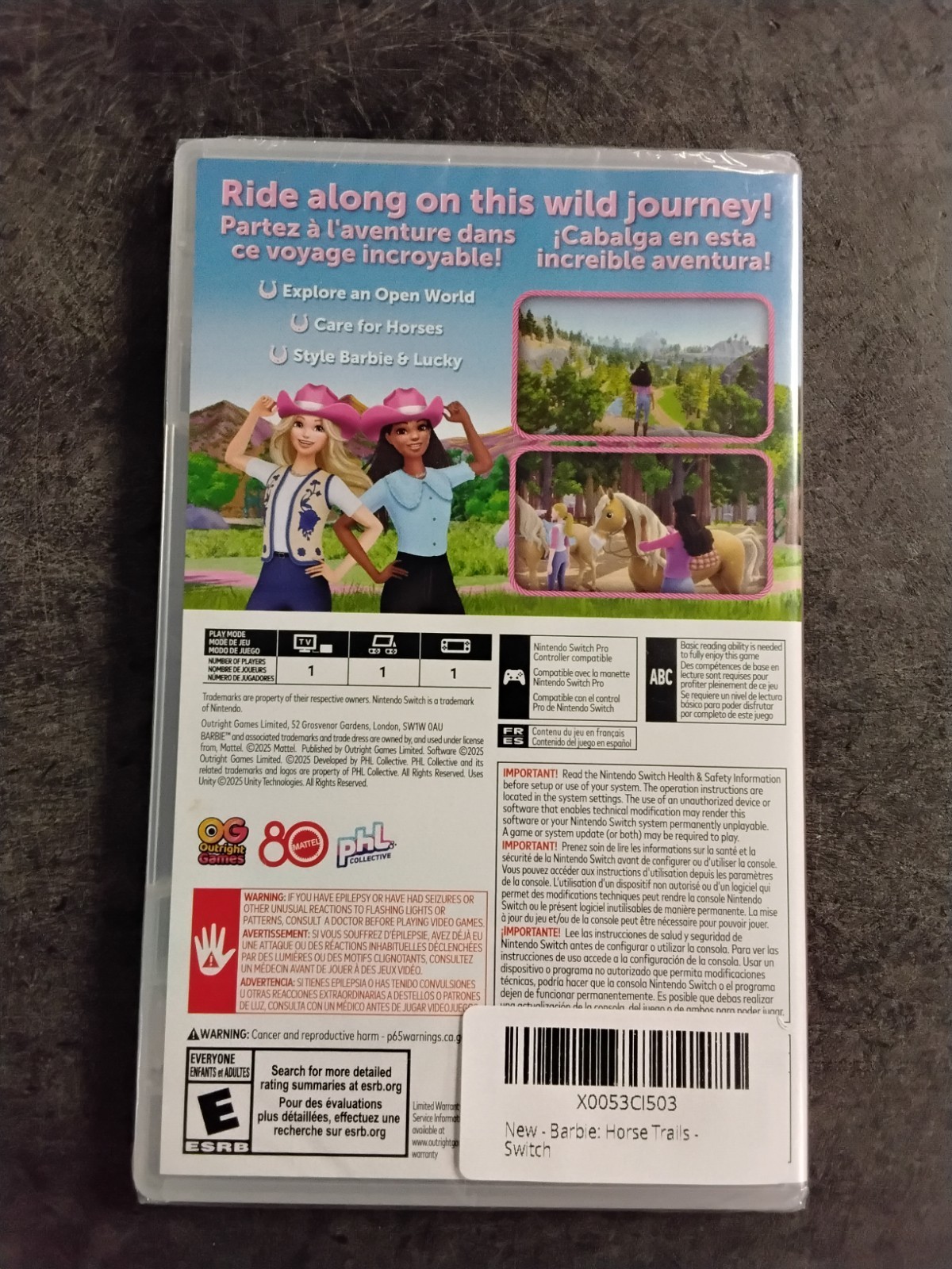 Barbie Horse Trails – Nintendo Switch