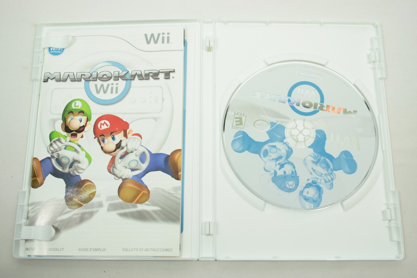 Mario Kart Wii Game CIB Nintendo Wii 2008 Complete with Manual Reg Card & Ad C