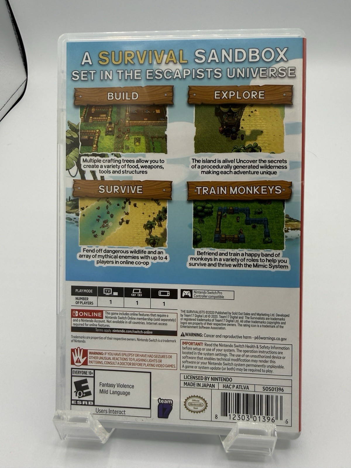 The Survivalists Nintendo Switch