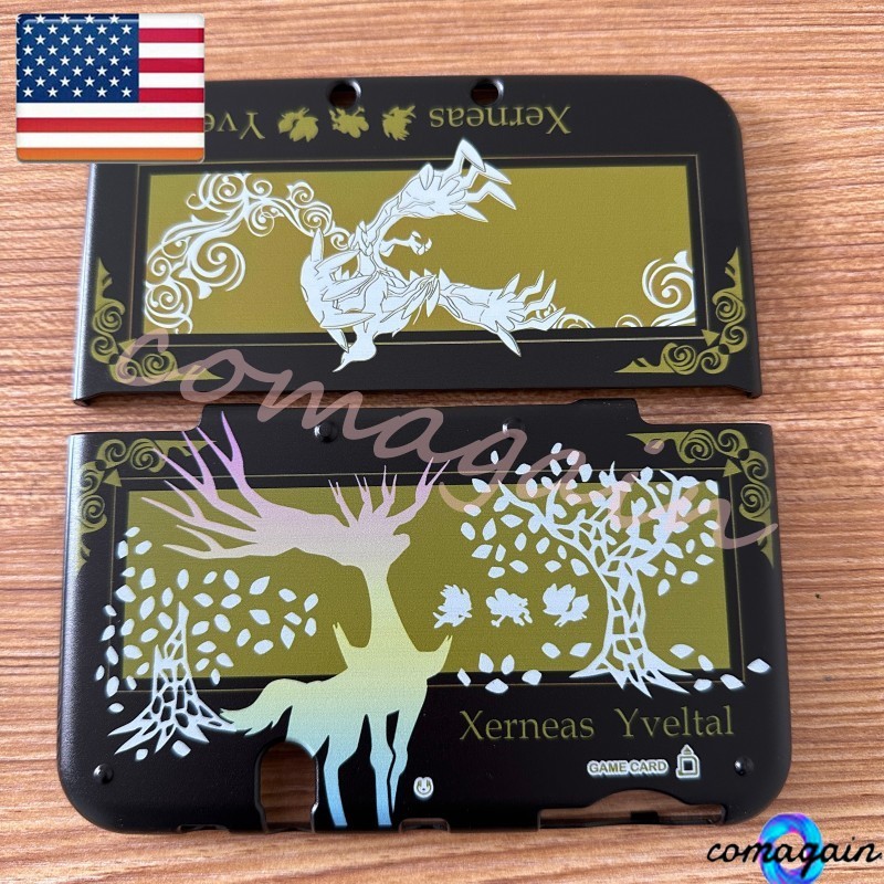 For Nintendo New 3DS XL 3DS LL Protective Top & Bottom Case Housing Shell Cover