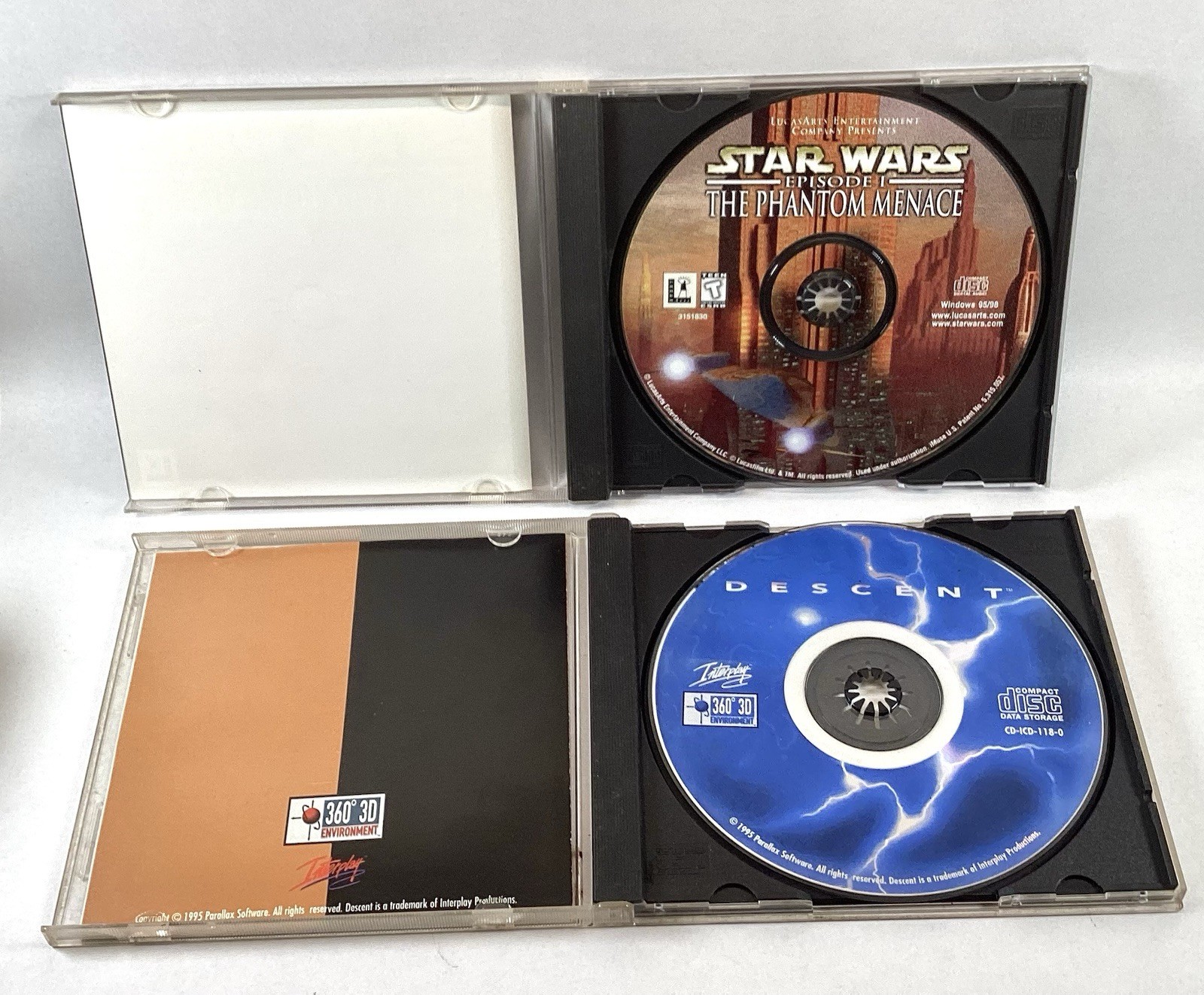 Lot of 8 PC Games 90’s Windows Mac CD-ROM Computer Games Discs VGC