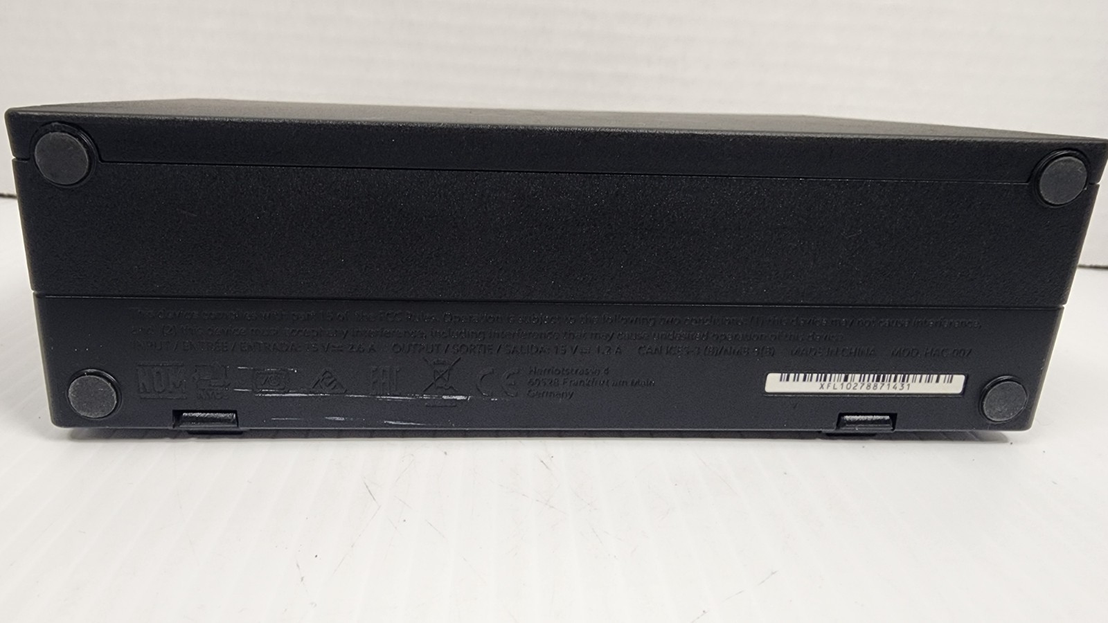 Nintendo Switch HAC-007 Charging Dock Only – Black