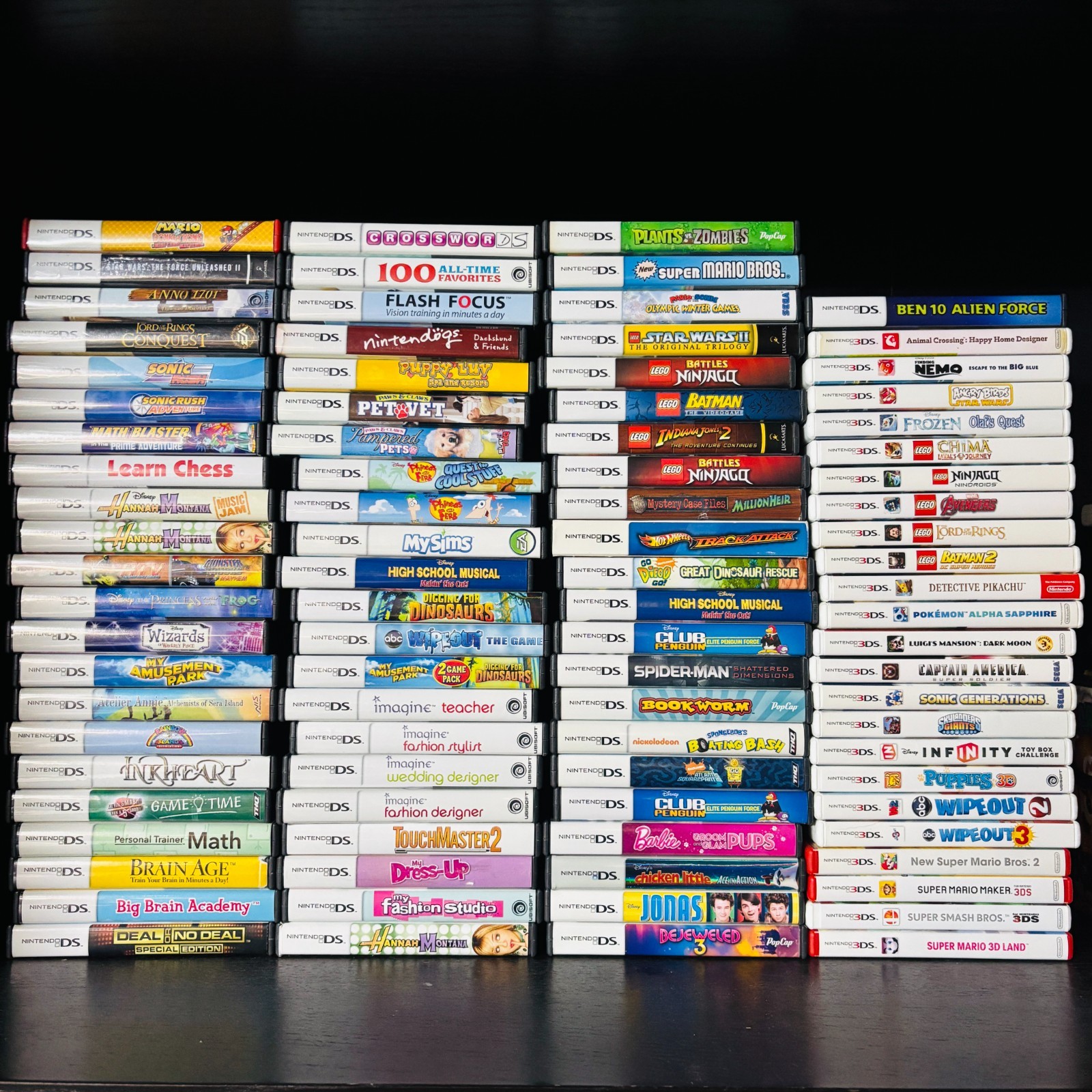 U PICK – Nintendo DS 2DS 3DS Games Super Mario Sonic Lego Star Wars Pets Sims +
