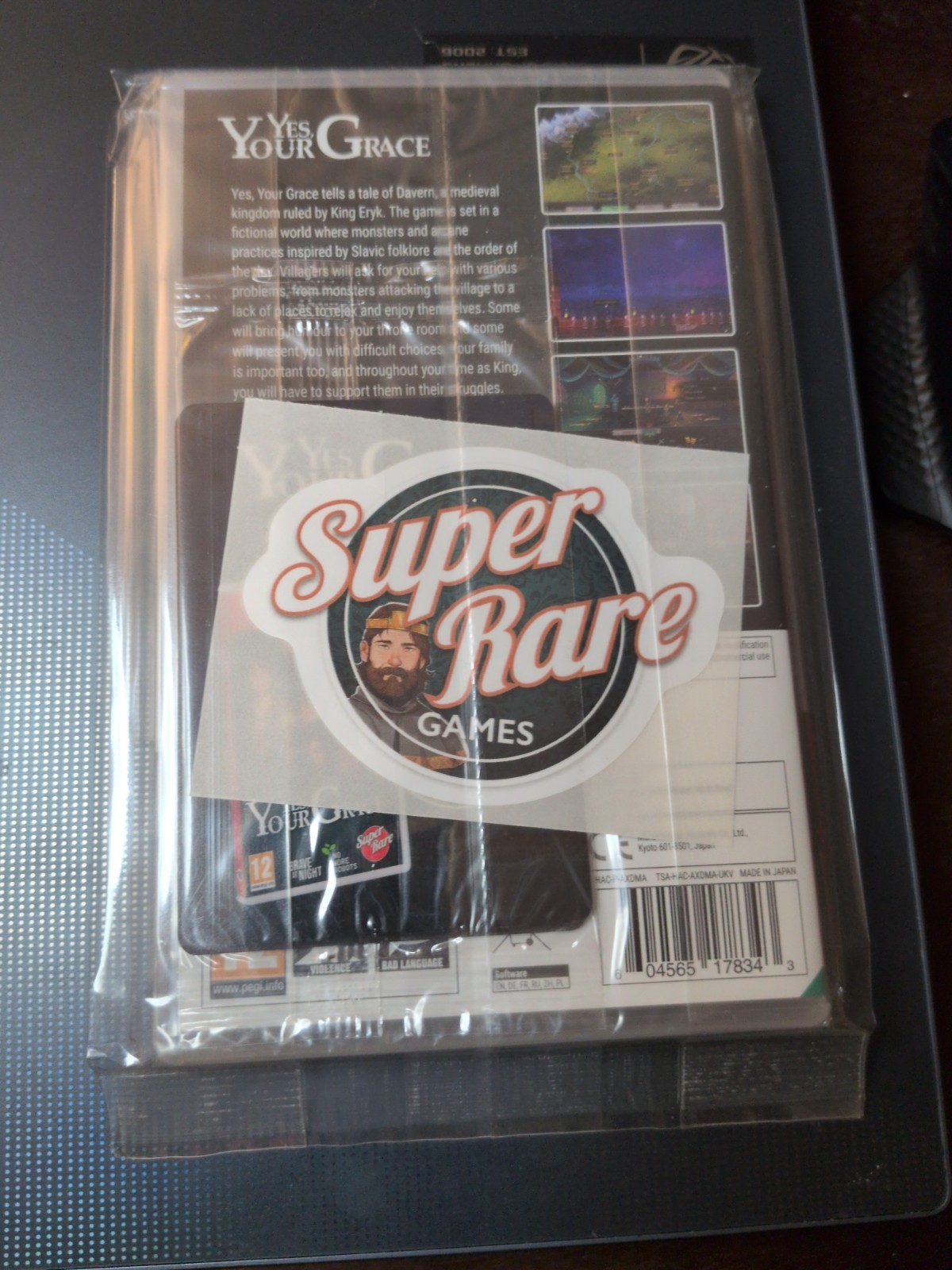 YES, YOUR GRACE Nintendo Switch Super Rare Games #42 SEALED with Extras