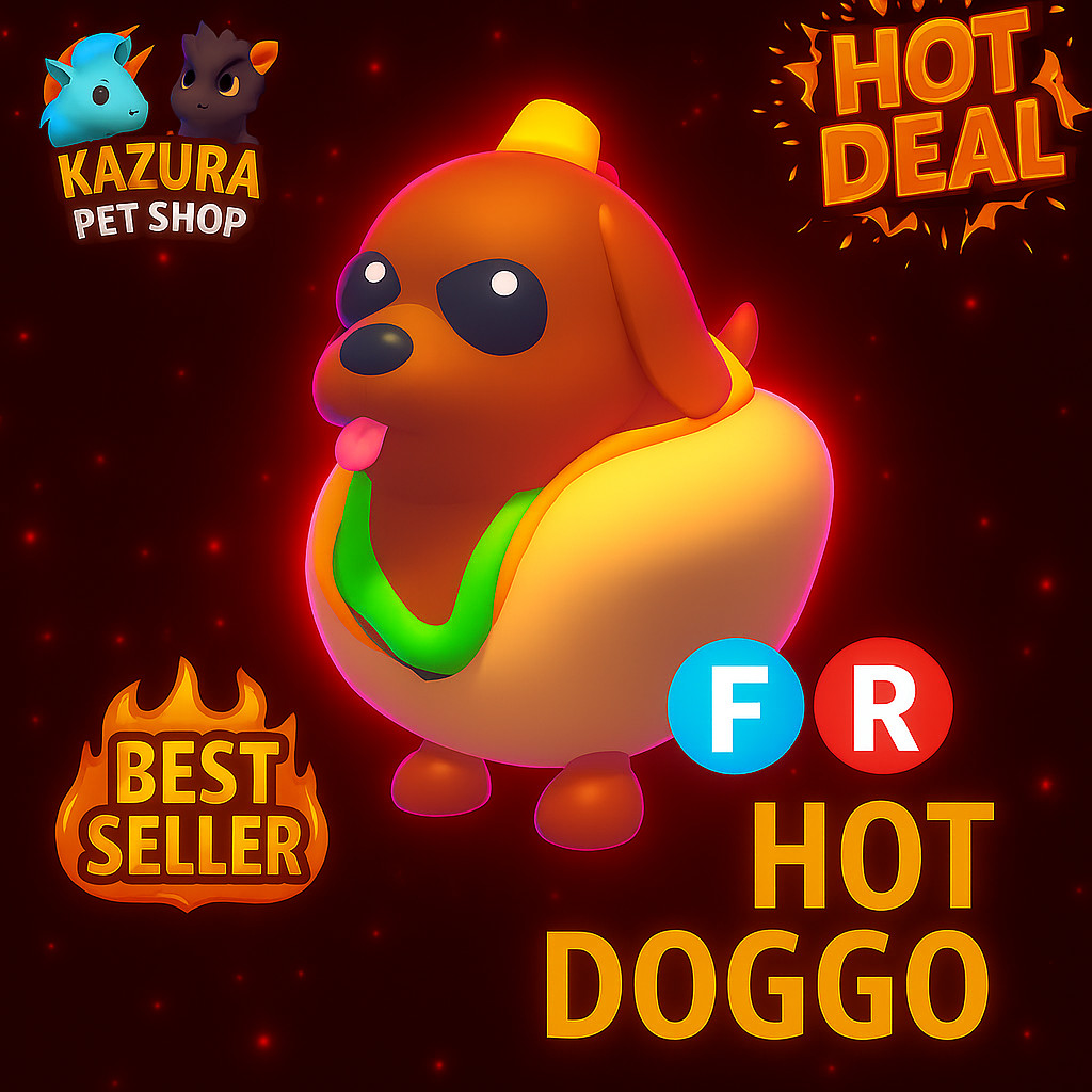 🌭 Hot Doggo (FR) – Rare Fun Pet | Fast In-Game Delivery| Trusted Store