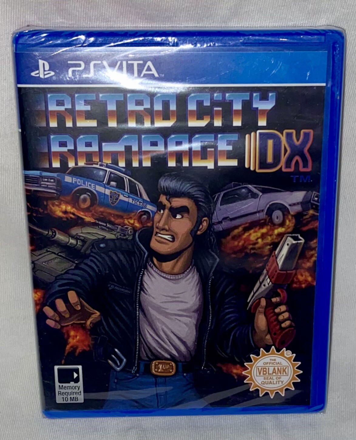 Retro City Rampage DX 2015 NOS Sony PlayStation Vita VBlank Carjack The 80s VHTF