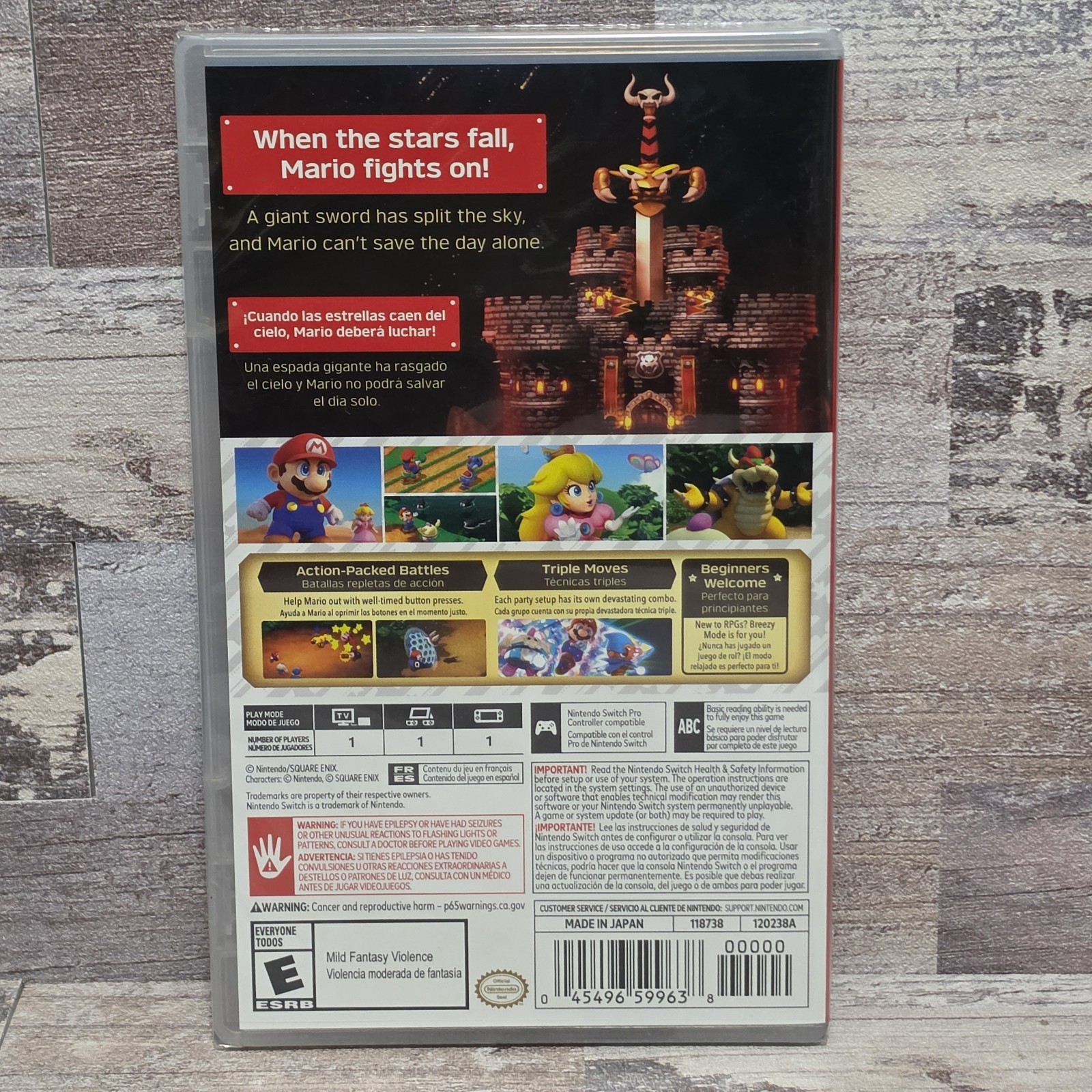 Super Mario RPG – Nintendo Switch BRAND NEW & SEALED