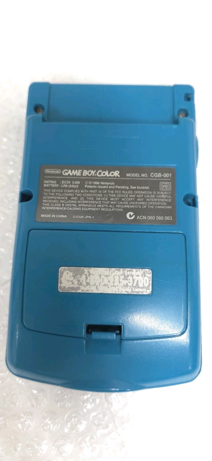 Nintendo Game Boy Color Handheld System – Teal (Verified, Clean, And Tested)