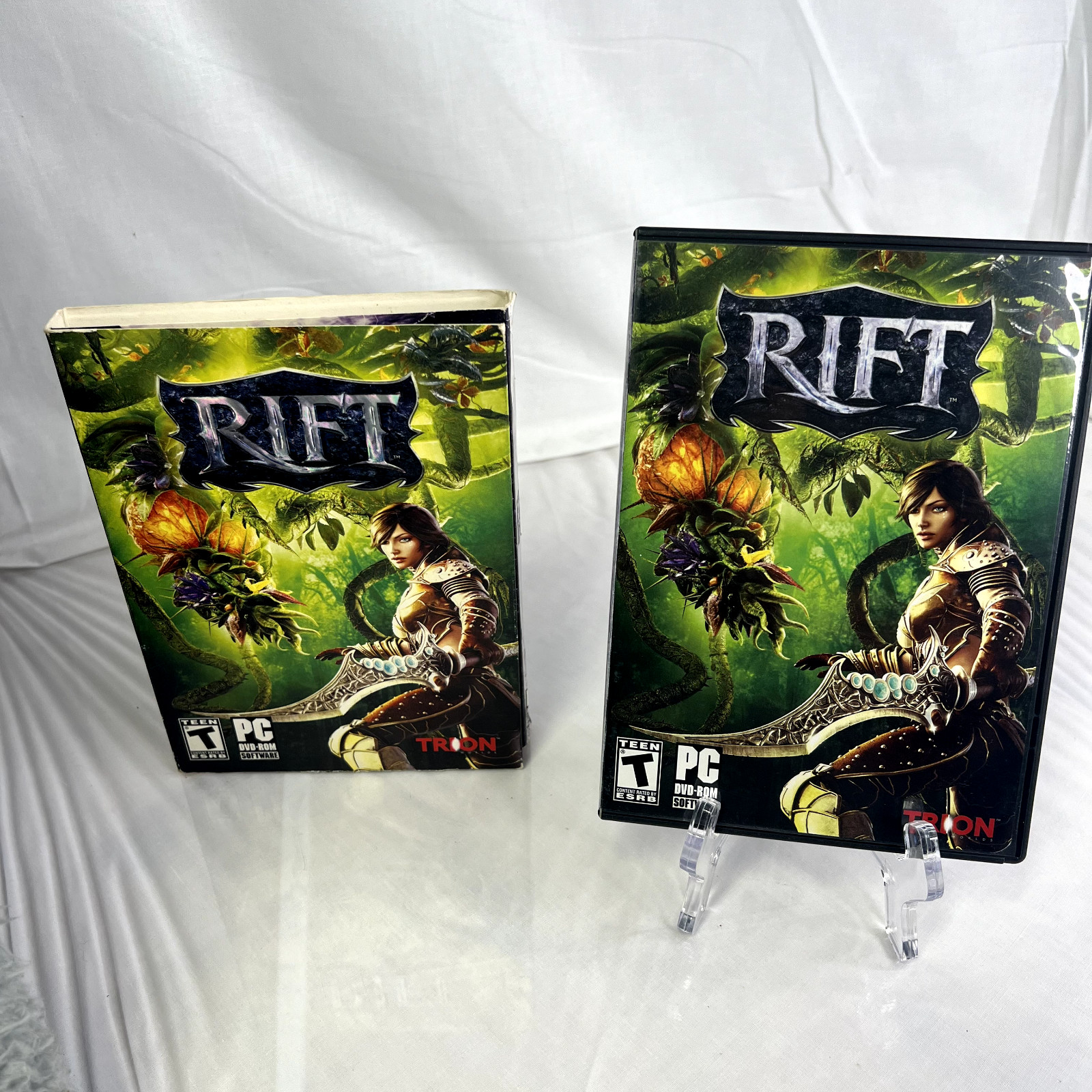 Rift PC game DVD-ROM CIB TESTED Slip Cover Poster Promo