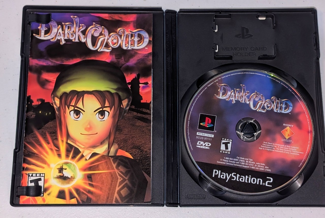 Dark Cloud PlayStation 2 PS2 Tested