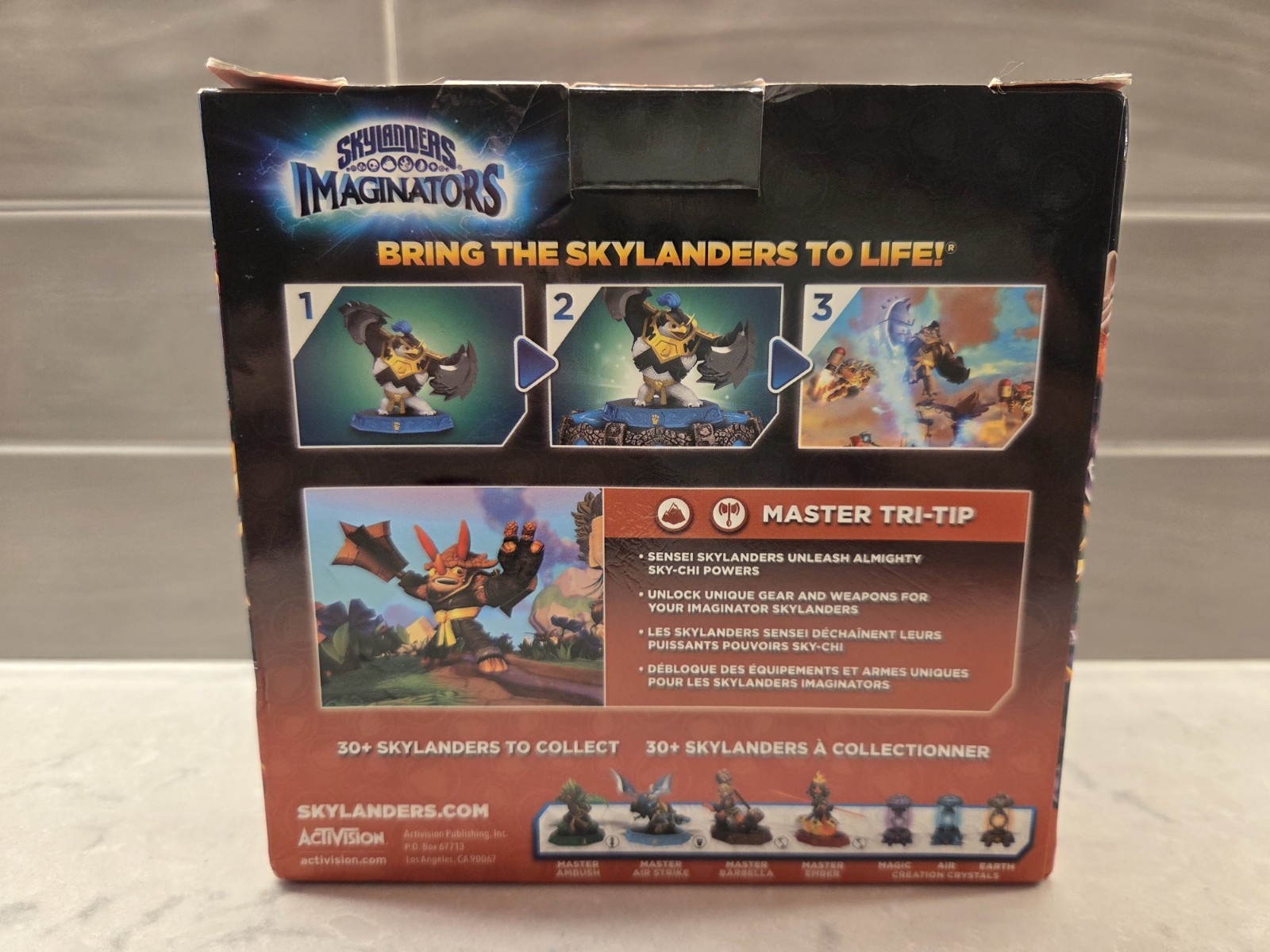 Skylanders Imaginators Sensei Master Tri-Tip NEW SEALED 2016 Activision PS3 Xbox