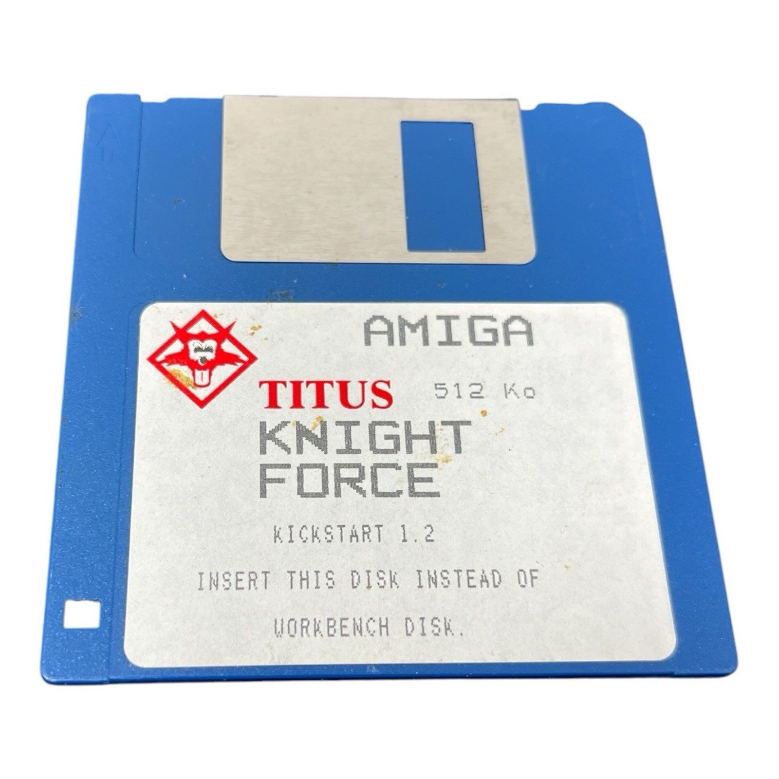 Knight Force Boxed Commodore Amiga Game Complete Titus TESTED & WORKING EUC