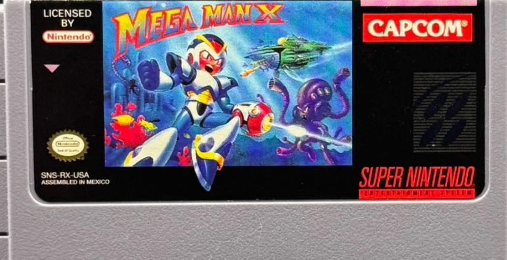 Super Nintendo SNES Mega Man X, Game Only, Verified Working (See Video)