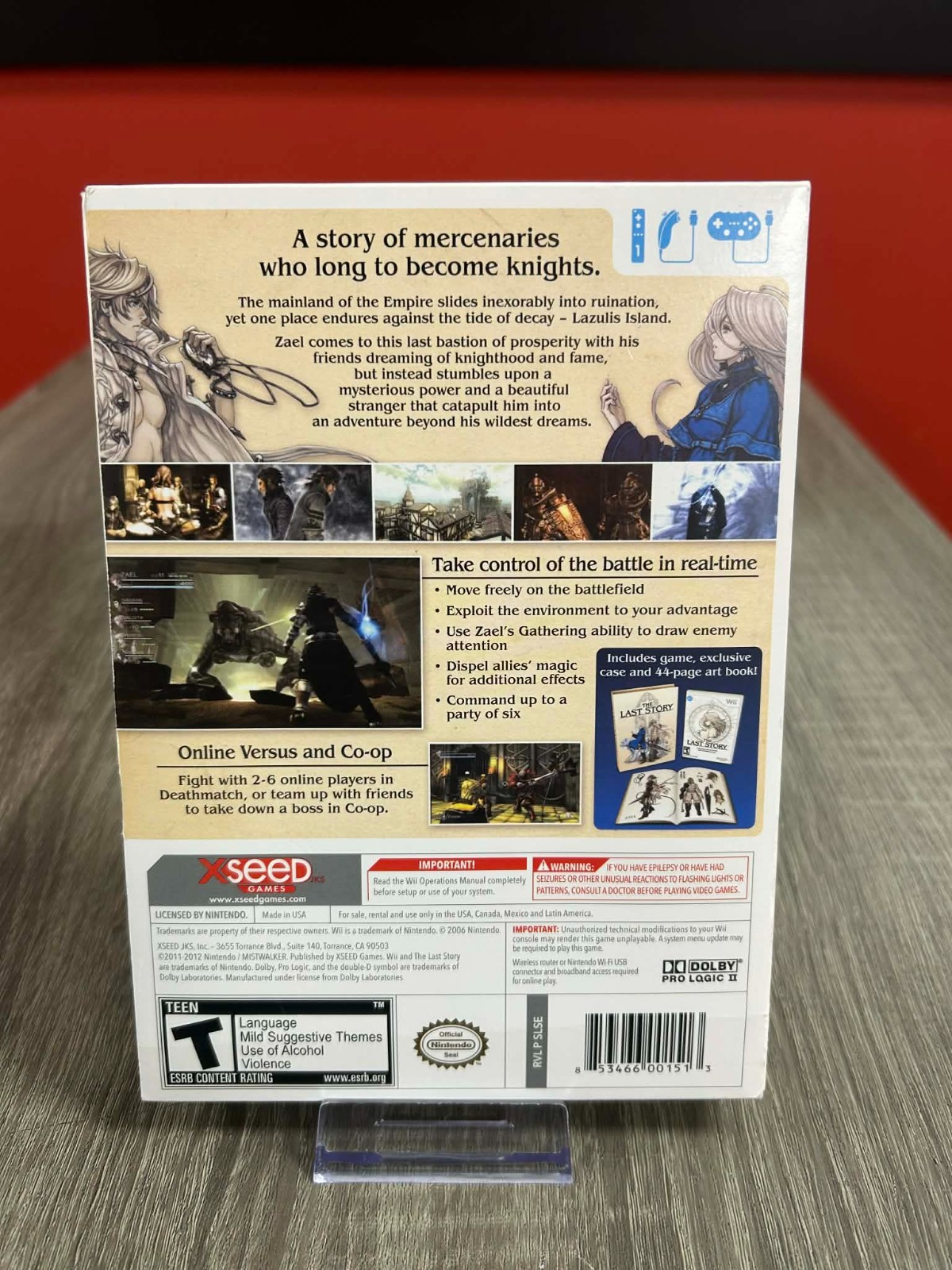 The Last Story Limited Edition (Nintendo Wii, 2012)