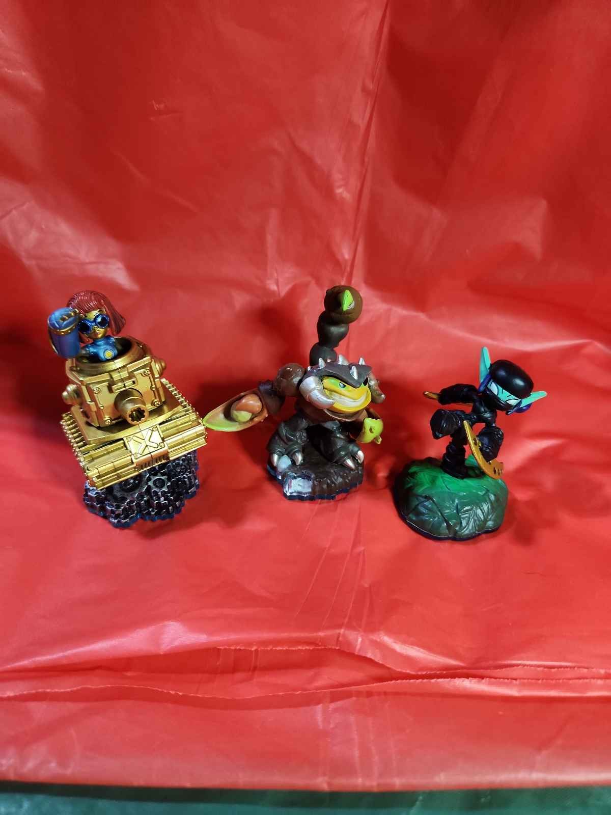 Skylanders Swap Force Tank Girl Scorp Ninja Stealth Elf Figures