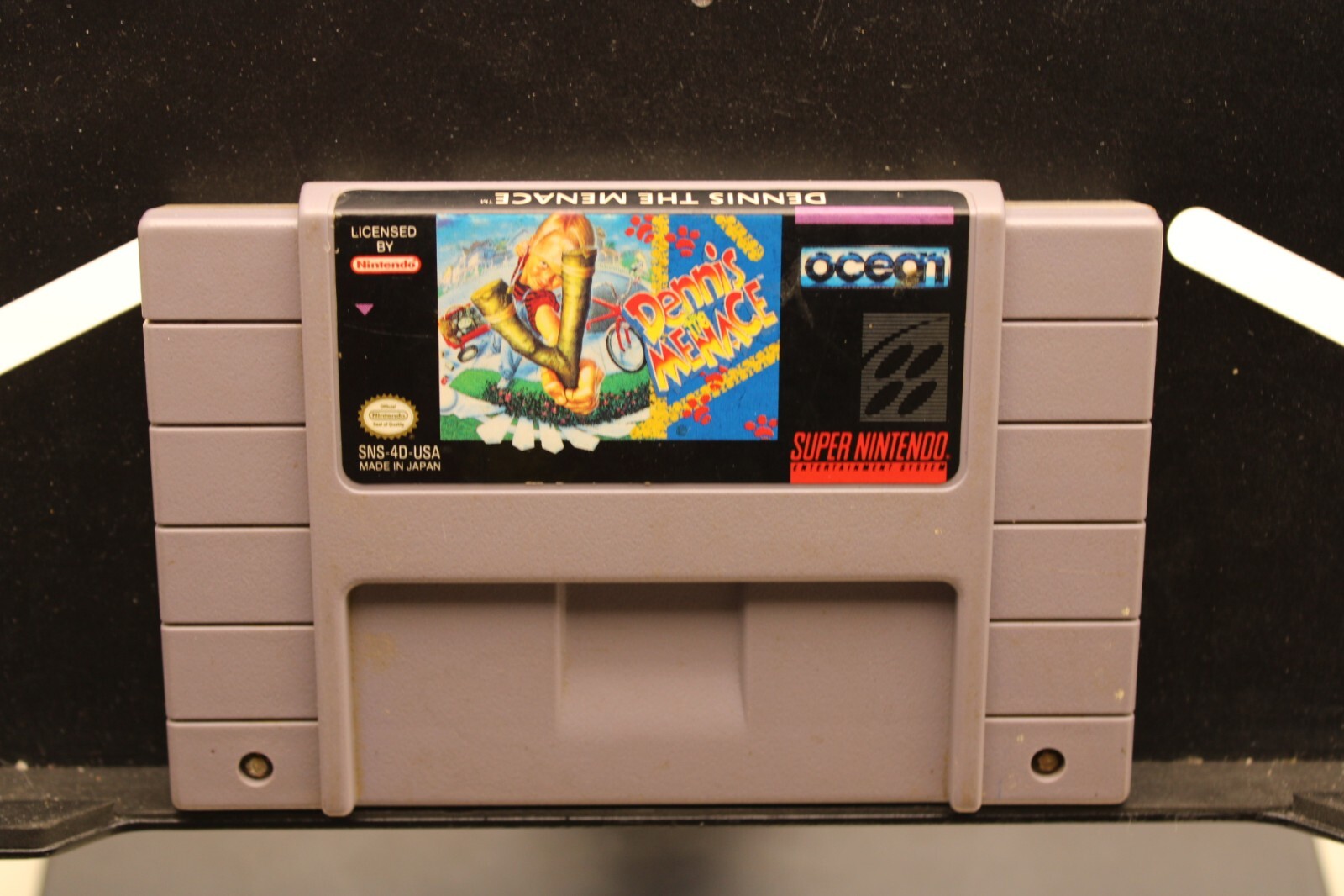 Dennis The Menace Super Nintendo SNES Game Cart Only Tested Working