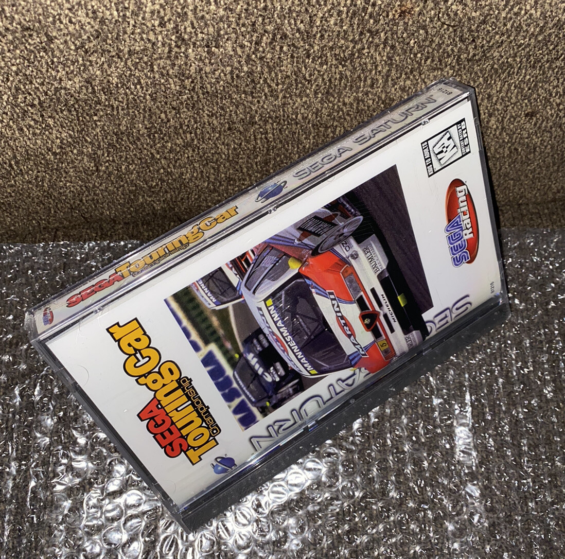 Sega Touring Car Championship SEALED! Sega Saturn CASE FRESH ARCADE CLASSIC!