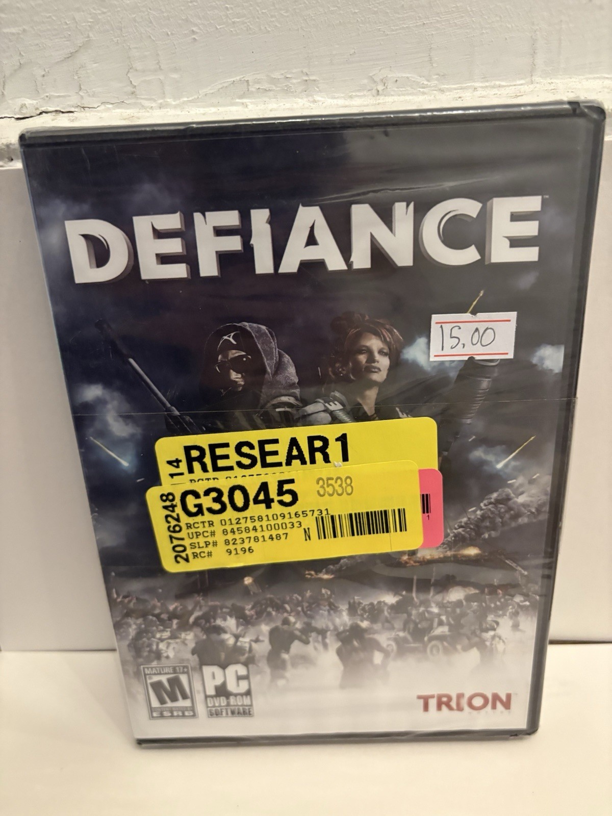 Brand New 2013 Defiance PC DVD Game Computer Factory Sealed Trion Shooter M 17+